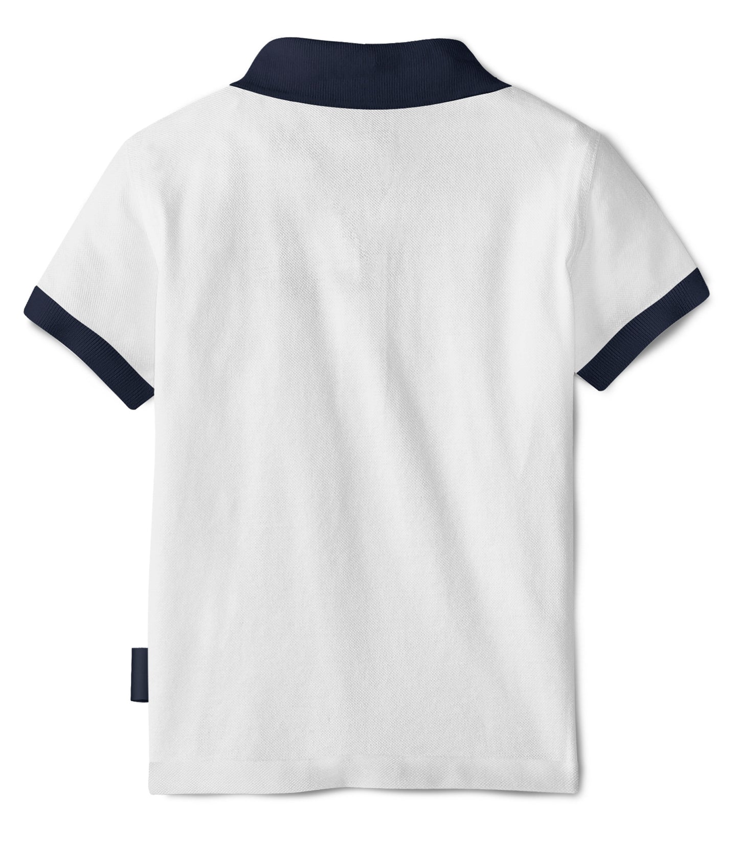 半袖　ツートーンカラーポロシャツ